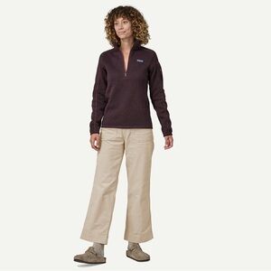 Patagonia Women’s Wide Leg Corduroy Pants Size 12 Pumice Beige Outdoor $129